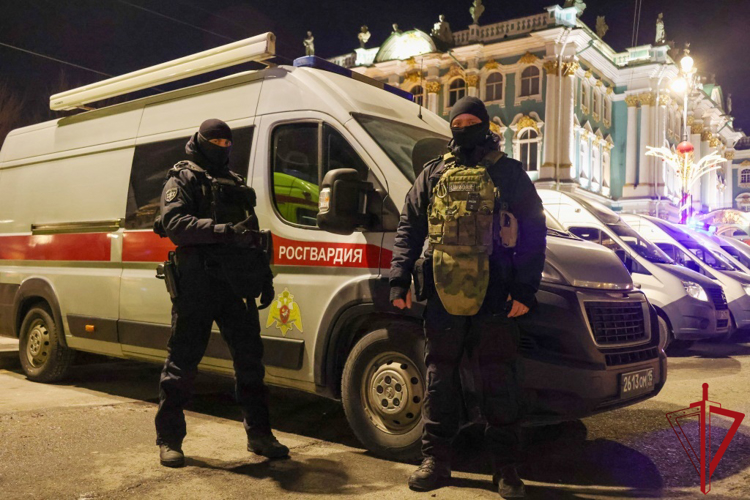Подразделения Росгвардии обеспечили правопорядок в новогоднюю ночь