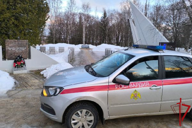 В Ленинградской области сотрудники Росгвардии задержали хулигана, осквернившего Вечный огонь в городе воинской доблести