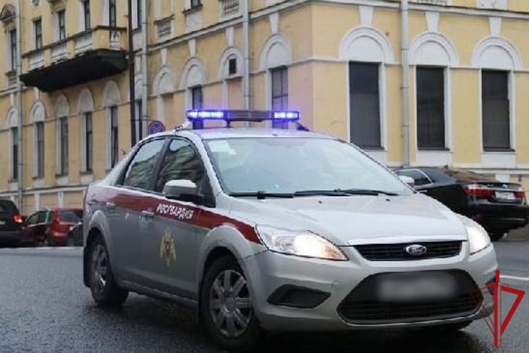 В Центральном районе наряд Росгвардии задержал правонарушителя, избившего двух девушек у салона красоты