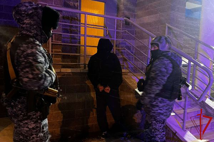 В Московском районе сотрудники Росгвардии задержали злоумышленника, ранившего ножом мужчину в апарт-отеле
