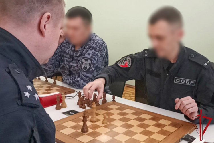 В Главном управлении Росгвардии определили сильнейших шахматистов
