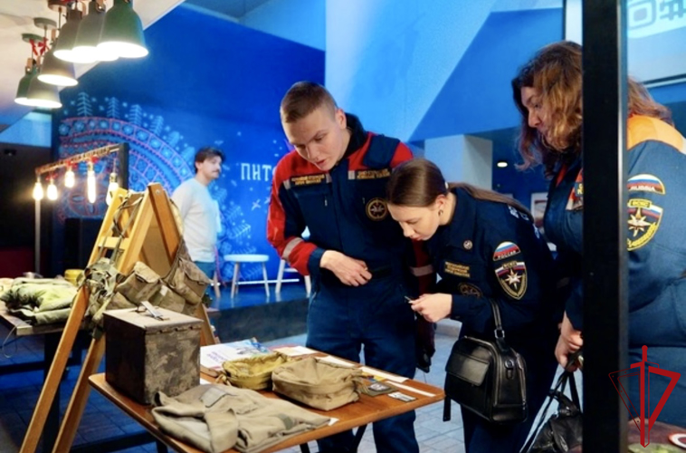 В Московском районе сотрудники Росгвардии приняли участие в патриотическом мероприятии «Во благо Отечества»