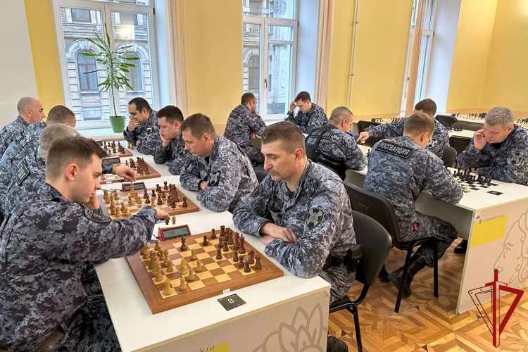 В Петербурге прошел чемпионат по шахматам среди подразделений вневедомственной охраны Росгвардии