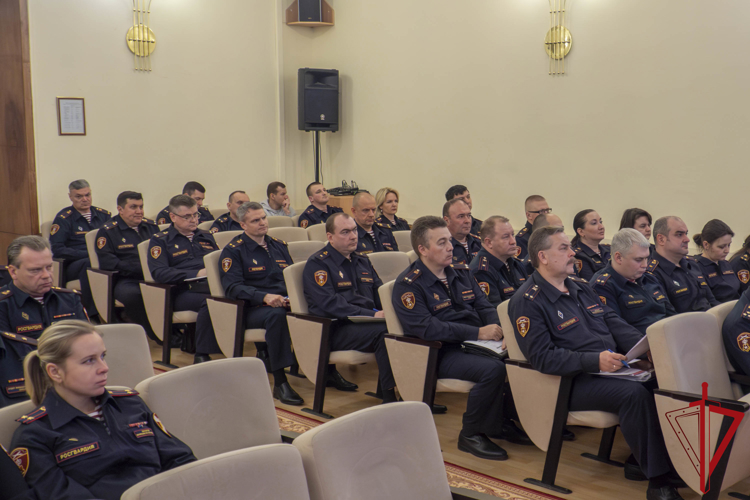 В региональном Управлении вневедомственной охраны ВНГ РФ подвели итоги служебной деятельности в 2024 году