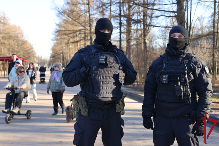 Подразделения Росгвардии обеспечили правопорядок во время футбольного матча «Зенит» - «БАТЭ»