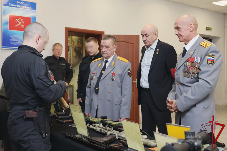 В Санкт-Петербурге поздравили СОБР «Гранит» Росгвардии с 32-летием со дня образования