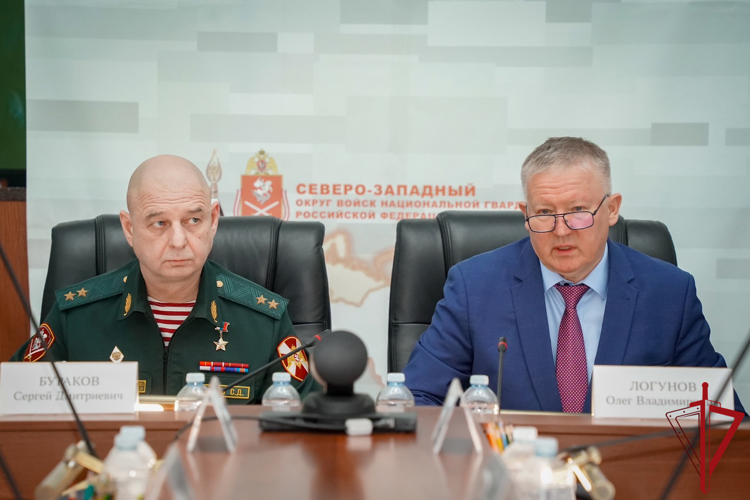 Начальник Главного управления Росгвардии принял участие в заседании оперативного штаба Северо-Западного округа ВНГ РФ