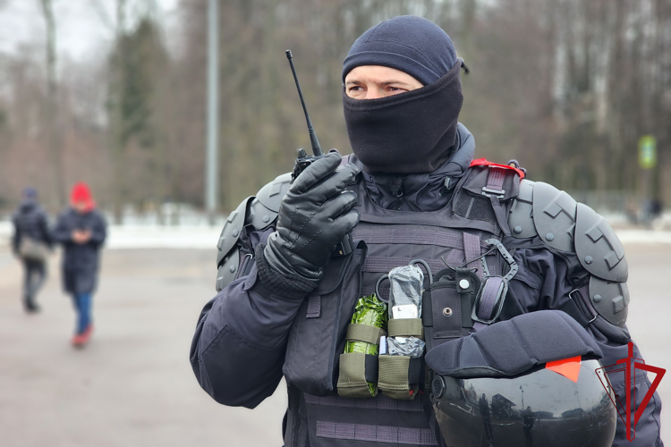 В Санкт-Петербурге подразделения Росгвардии обеспечили правопорядок во время футбольного матча «Зенит» – «ЦСКА»