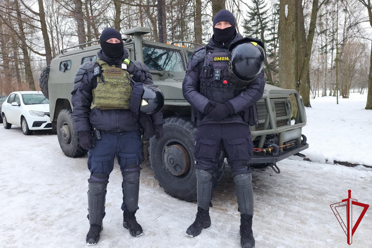 В Санкт-Петербурге подразделения Росгвардии обеспечили правопорядок во время футбольного матча «Зенит» – «ЦСКА»