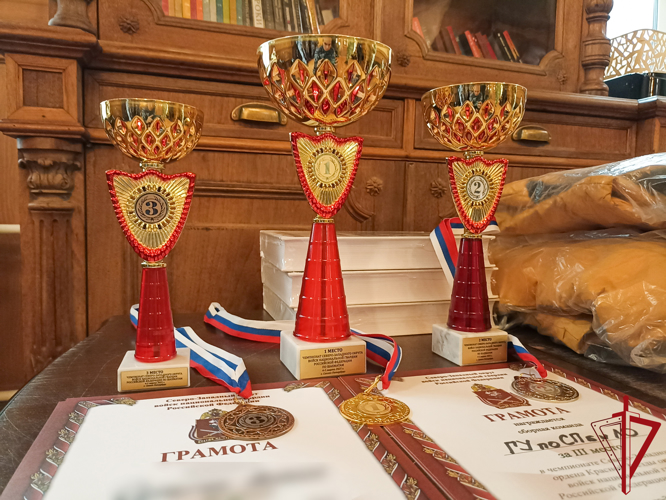 Команда Главного управления Росгвардии заняла 3 место на чемпионате Северо-Западного округа ВНГ РФ по шахматам
