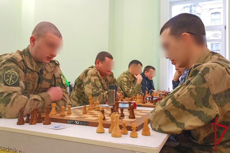 Команда Главного управления Росгвардии заняла 3 место на чемпионате Северо-Западного округа ВНГ РФ по шахматам
