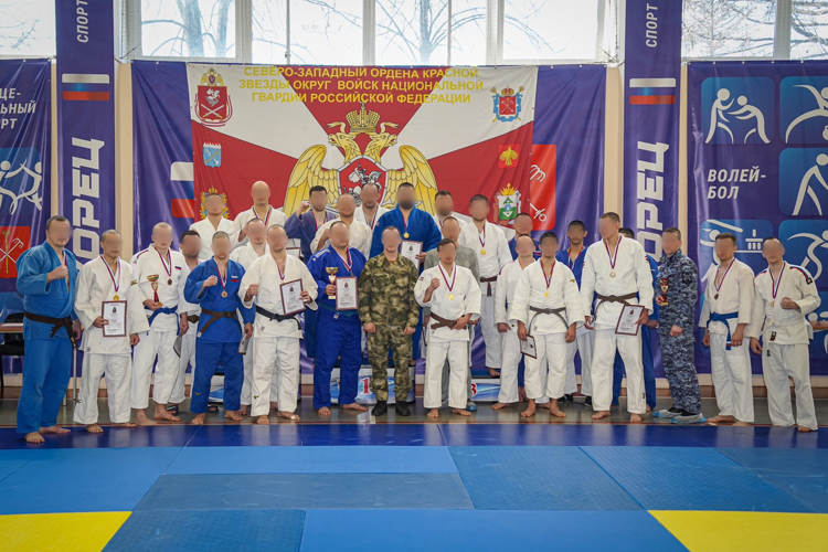 Команда ГУ Росгвардии стала призёром чемпионата Северо-Западного округа ВНГ РФ по дзюдо