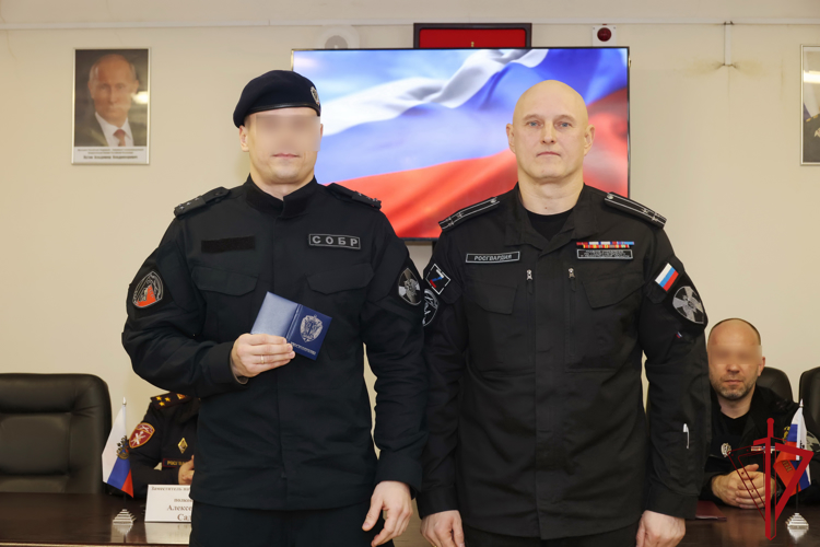 В Санкт-Петербурге поздравили СОБР «Гранит» Росгвардии с 32-летием со дня образования