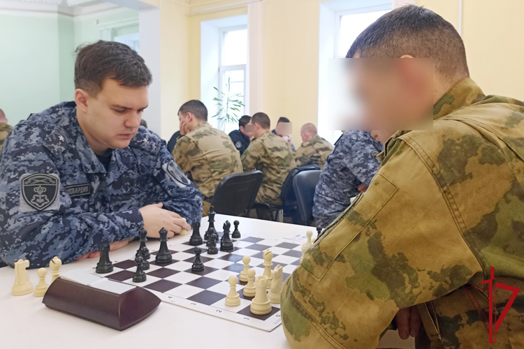 Команда Главного управления Росгвардии заняла 3 место на чемпионате Северо-Западного округа ВНГ РФ по шахматам