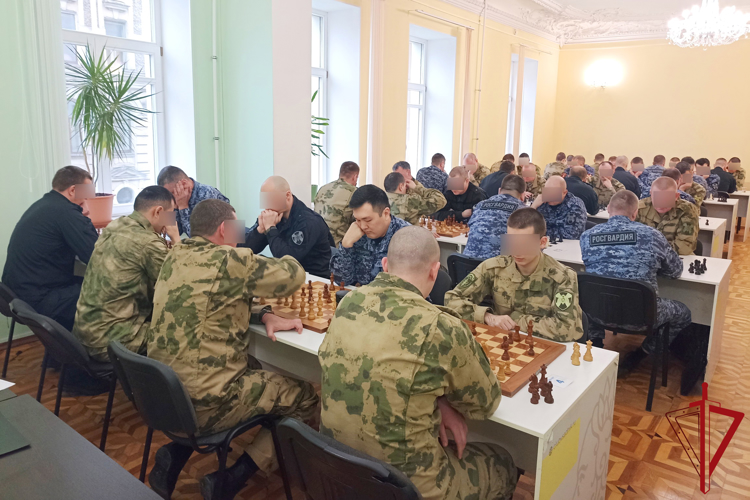 Команда Главного управления Росгвардии заняла 3 место на чемпионате Северо-Западного округа ВНГ РФ по шахматам