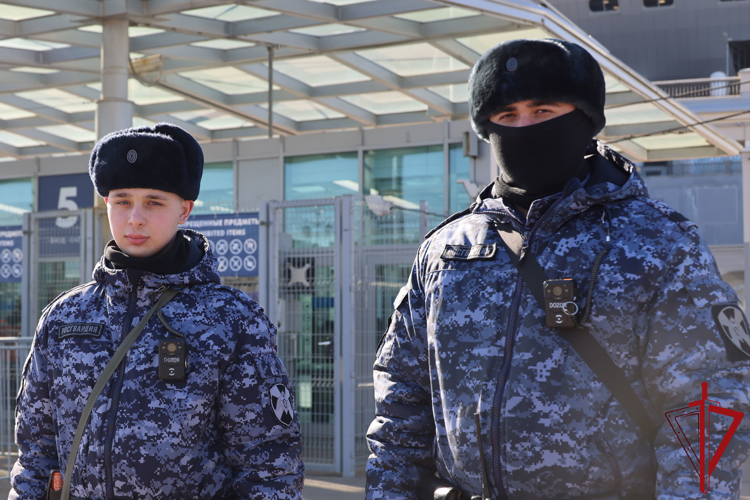 Подразделения Росгвардии обеспечили правопорядок во время футбольного матча «Зенит» - «БАТЭ»