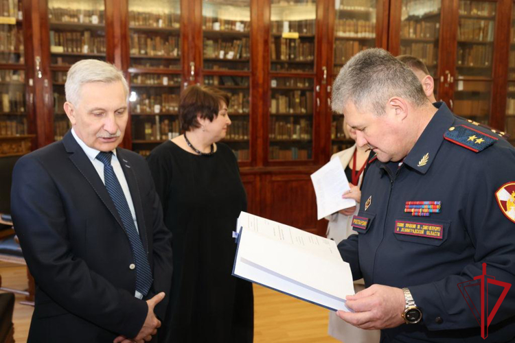 Главное управление Росгвардии и РГПУ им. А.И.Герцена заключили соглашение о сотрудничестве