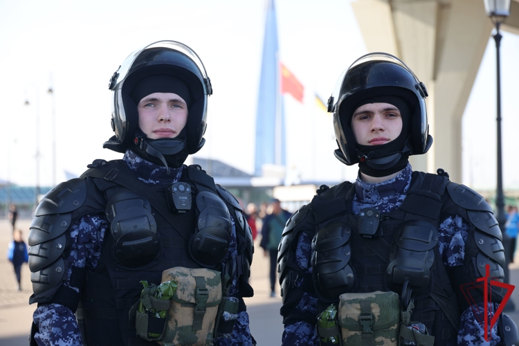 В Санкт-Петербурге подразделения Росгвардии обеспечили правопорядок во время футбольного матча «Зенит» – «Ростов»