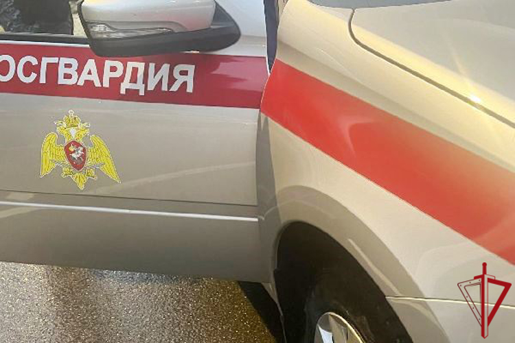 В Красногвардейском районе сотрудники Росгвардии задержали водителя, подозреваемого в мошенничестве