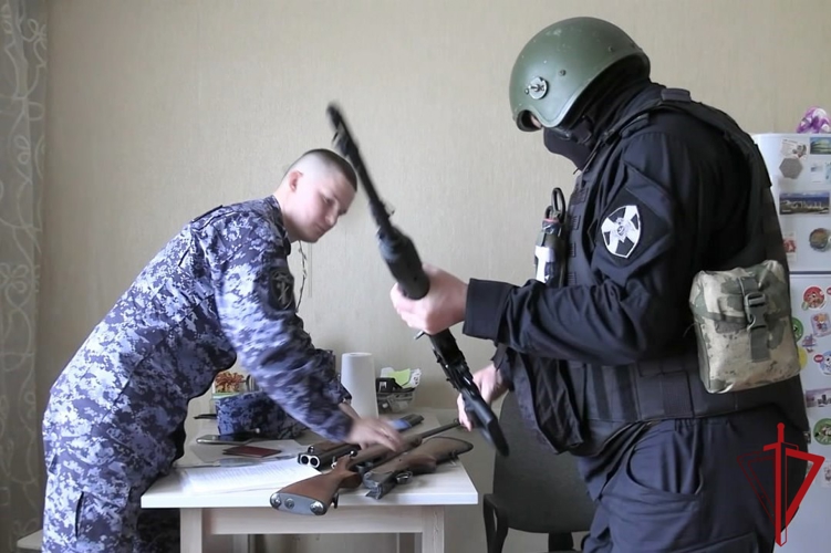 В Пушкине прошёл профилактический рейд по контролю за оборотом гражданского оружия