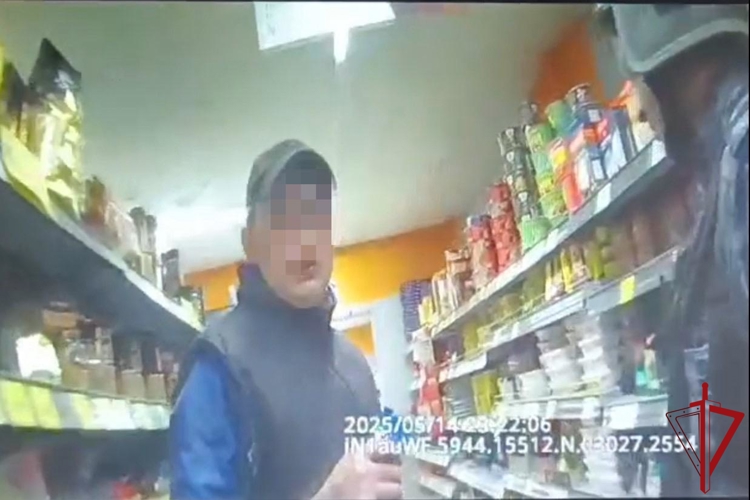 В Пушкинском районе сотрудники Росгвардии задержали рецидивиста, проникшего в закрытый на ночь сетевой магазин