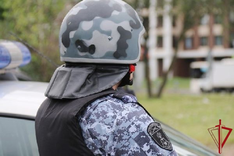 В Кировском районе Петербурга сотрудники Росгвардии задержали курьера мошенников, обманувших пенсионерку