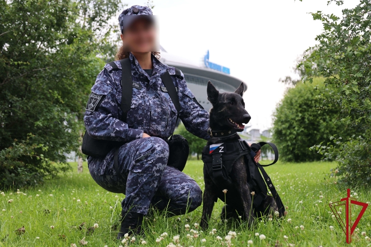 Сотрудники ГУ Росгвардии приняли участие в обеспечении правопорядка при проведении международного футбольного матча