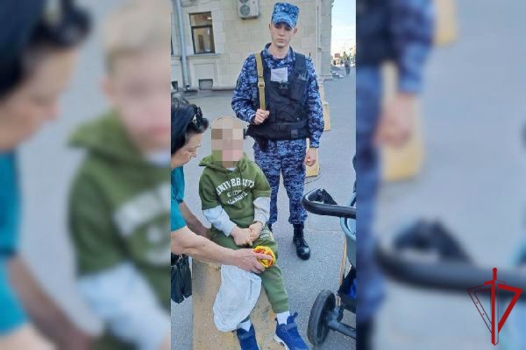 В Московском районе сотрудники Росгвардии вызвали медиков для ребенка, пострадавшего в результате ДТП