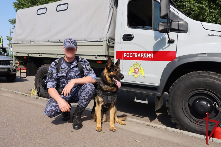 В Санкт-Петербурге сотрудники и военнослужащие Росгвардии обеспечили безопасность при проведении футбольного матча