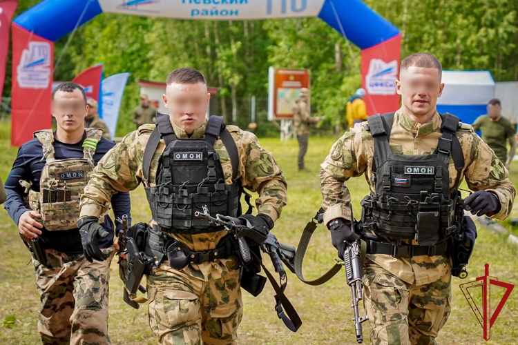 Сотрудники СОБР "Гранит" Росгвардии победили в "Гонке специального назначения"