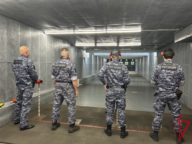 Состоялся чемпионат по стрельбе среди сотрудников вневедомственной охраны