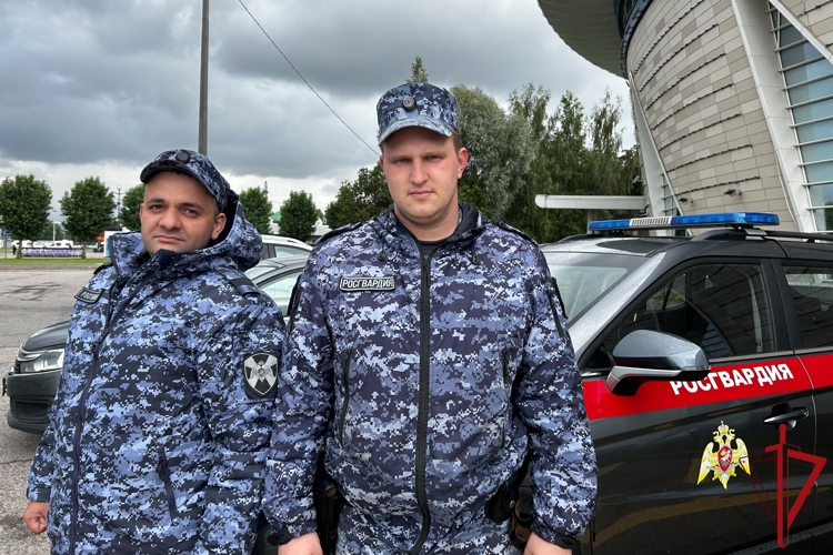 Подразделения Росгвардии обеспечили правопорядок при проведении футбольного матча РПЛ