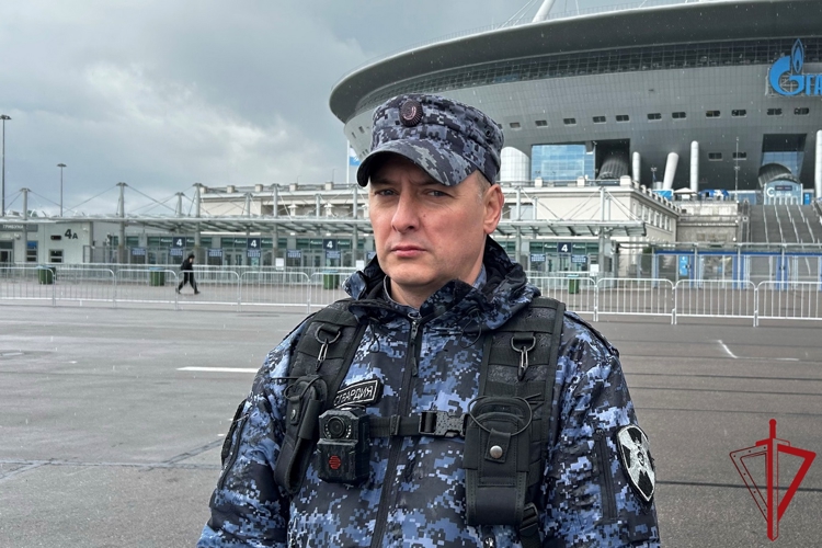 Подразделения Росгвардии обеспечили правопорядок при проведении футбольного матча РПЛ