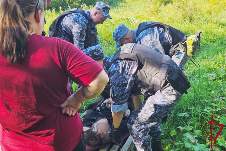 В Павловске наряд Росгвардии вывел из леса изможденную пенсионерку, заблудившуюся во время похода за грибами