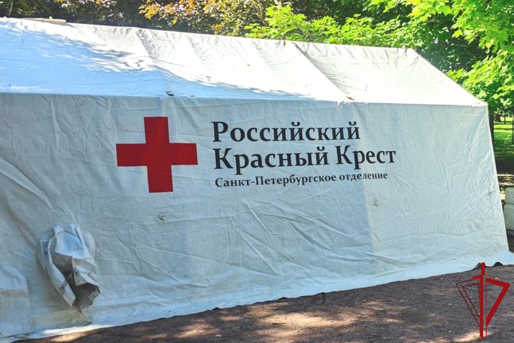 Сотрудник ОМОН «Бастион» принял участие в патриотическом мероприятии «Ленинградская Вахта Памяти»