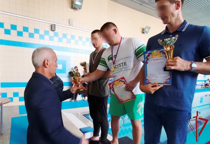 В Главном управлении Росгвардии прошел чемпионат по плаванию