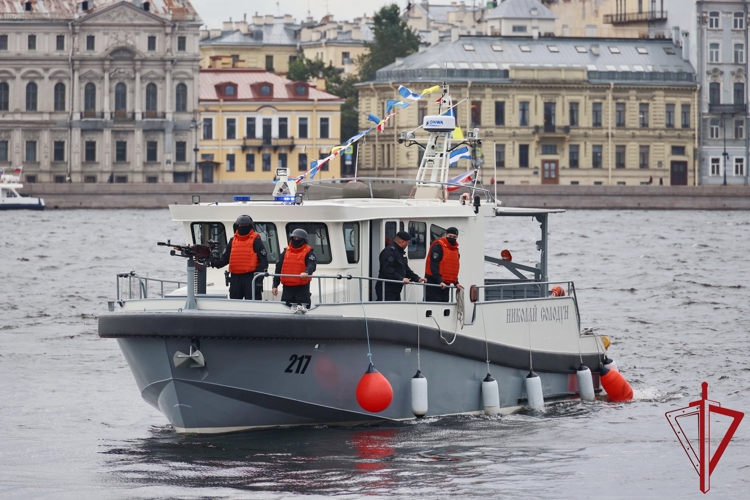 В Санкт-Петербурге катерам ОМОН "Балтика" Росгвардии присвоены имена павших героев - защитников Отечества