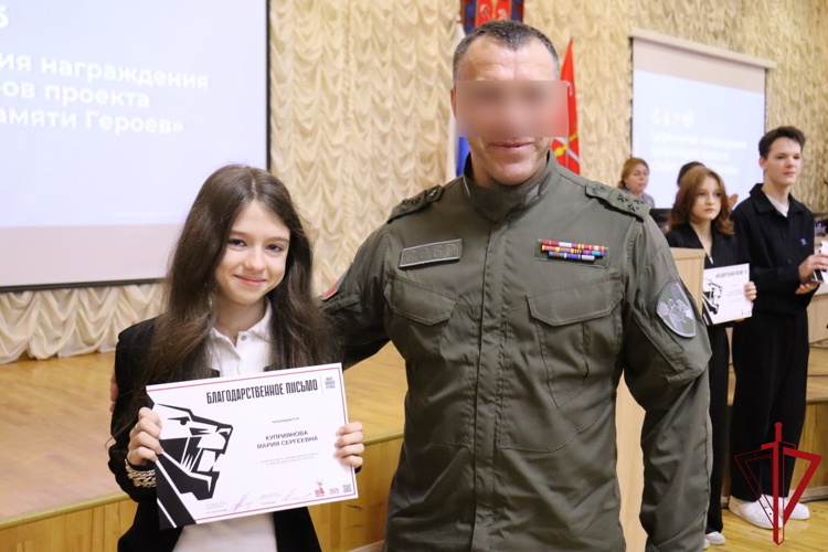 Представитель СОБР «Гранит» Росгвардии стал почетным гостем заседания в администрации Курортного района