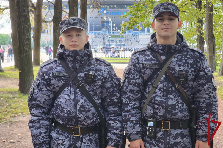 Подразделения Росгвардии обеспечили правопорядок при проведении футбольного матча Российской Премьер-Лиги