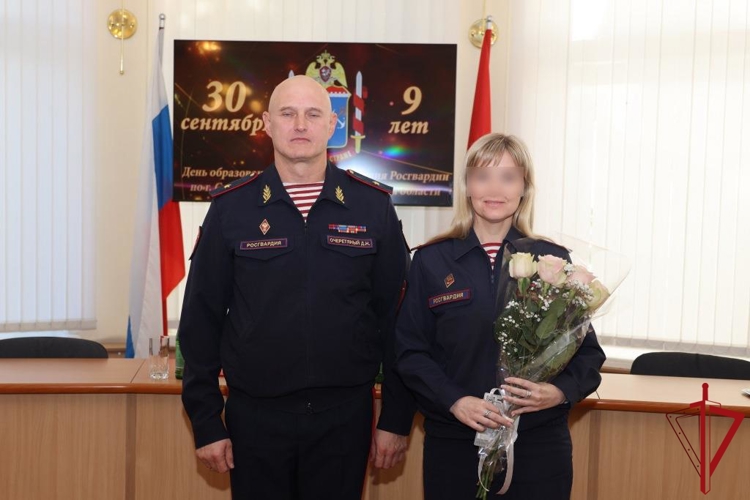 В Главном управлении Росгвардии наградили отличившихся сотрудников и военнослужащих