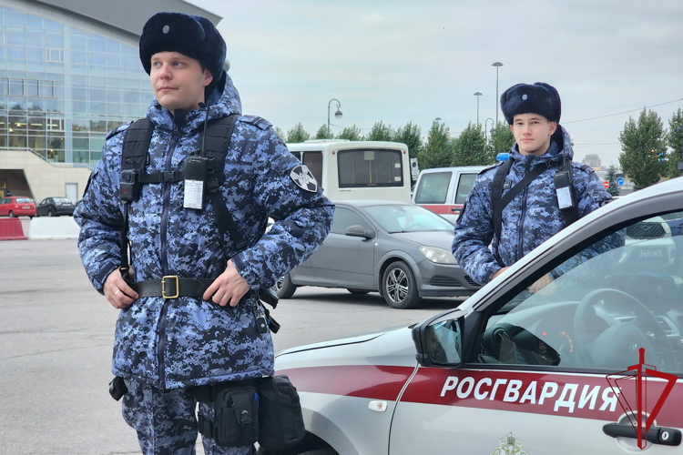 Подразделения Росгвардии обеспечили правопорядок при проведении футбольного матча Кубка России