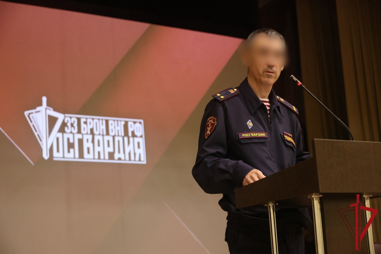 Представители ГУ Росгвардии провели агитационную встречу с военнослужащими, проходящими службу по призыву