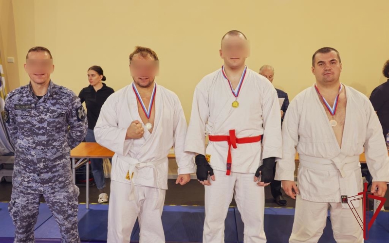 В Главном управлении Росгвардии состоялся чемпионат по рукопашному бою