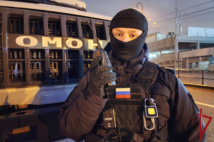 Подразделения Росгвардии обеспечили правопорядок во время футбольного матча «Зенит» – «Динамо»