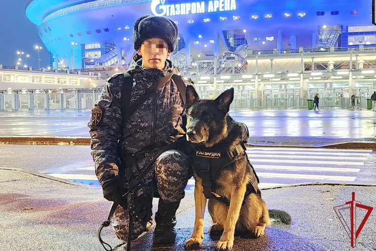 Подразделения Росгвардии обеспечили правопорядок во время футбольного матча «Зенит» – «Динамо»