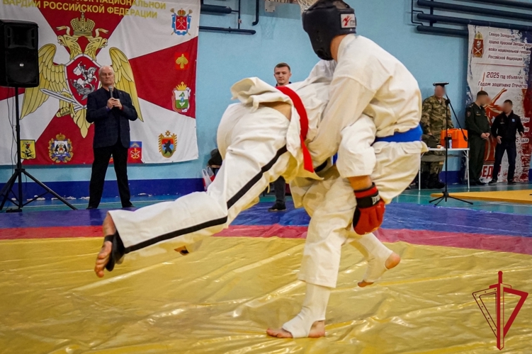Команда ГУ Росгвардии вошла в число победителей чемпионата Северо-Западного округа ВНГ РФ по рукопашному бою