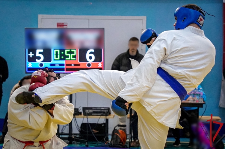Команда ГУ Росгвардии вошла в число победителей чемпионата Северо-Западного округа ВНГ РФ по рукопашному бою