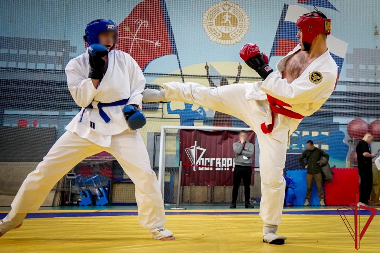 Команда ГУ Росгвардии вошла в число победителей чемпионата Северо-Западного округа ВНГ РФ по рукопашному бою