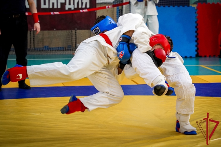 Команда ГУ Росгвардии вошла в число победителей чемпионата Северо-Западного округа ВНГ РФ по рукопашному бою