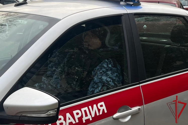 Во Фрунзенском районе сотрудники Росгвардии задержали правонарушителя, напавшего на водителя во дворе жилого дома